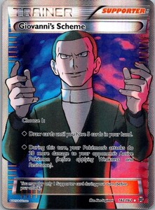 Giovanni's Scheme 162/162 XY BREAKthrough Full Art Ultra Rare
