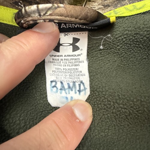 Under Armour Realtree Camoflauge Jacket Full Zip Brown Scent Control Mens 2XL - Picture 5 of 9