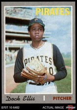 1970 Topps #551 Dock Ellis Pirates 6.5 - EX/MT+