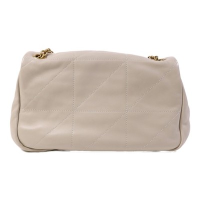 SAINT LAURENT GHW Jamie4.0 Shoulder Bag Lambskin Leather White | eBay