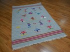 MODERND  ANATOLIA FLATWAVE KILIM GEOMATRIC HUNTING DESIGND 4x6 RUG — photo 6