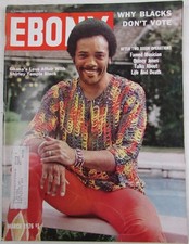 EBONY MARCH 1976 QUINCY JONES  JOHNNY MATHIS GEORGE FORMAN 142 PAGES