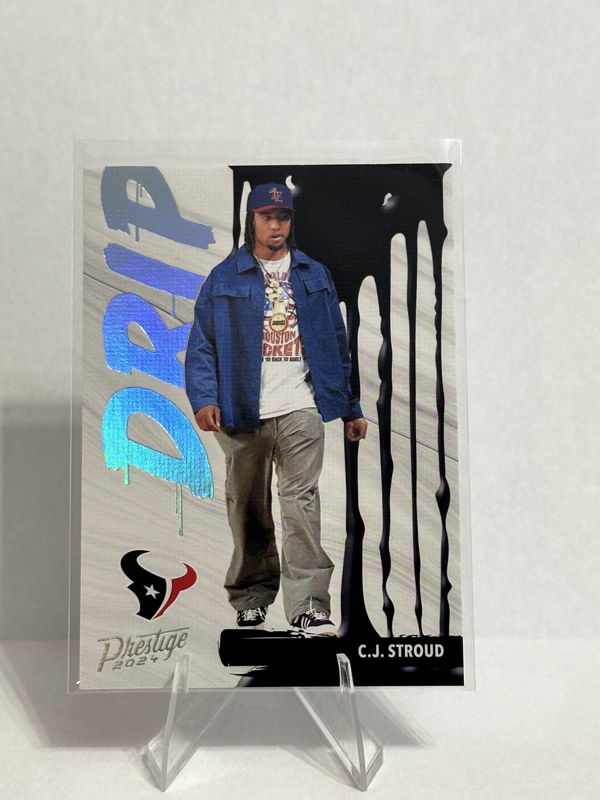 2024 Panini Prestige CJ STROUD Drip Card No. D-CSD SP Case Hit