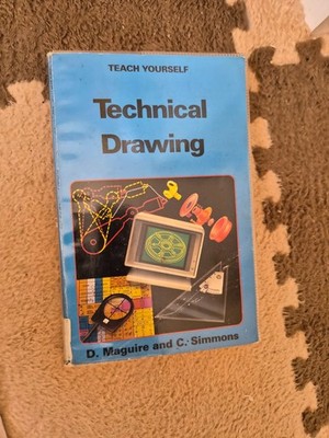 Technical Drawing by Colin H. Simmons, Dennis E. Maguire Paperback, 1988 2nd Ed.