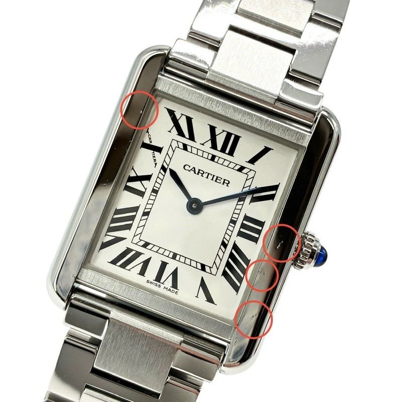 CARTIER USED-B W5200013 Tank Solo SM g3100213927900014 Ladies Authentic image 6
