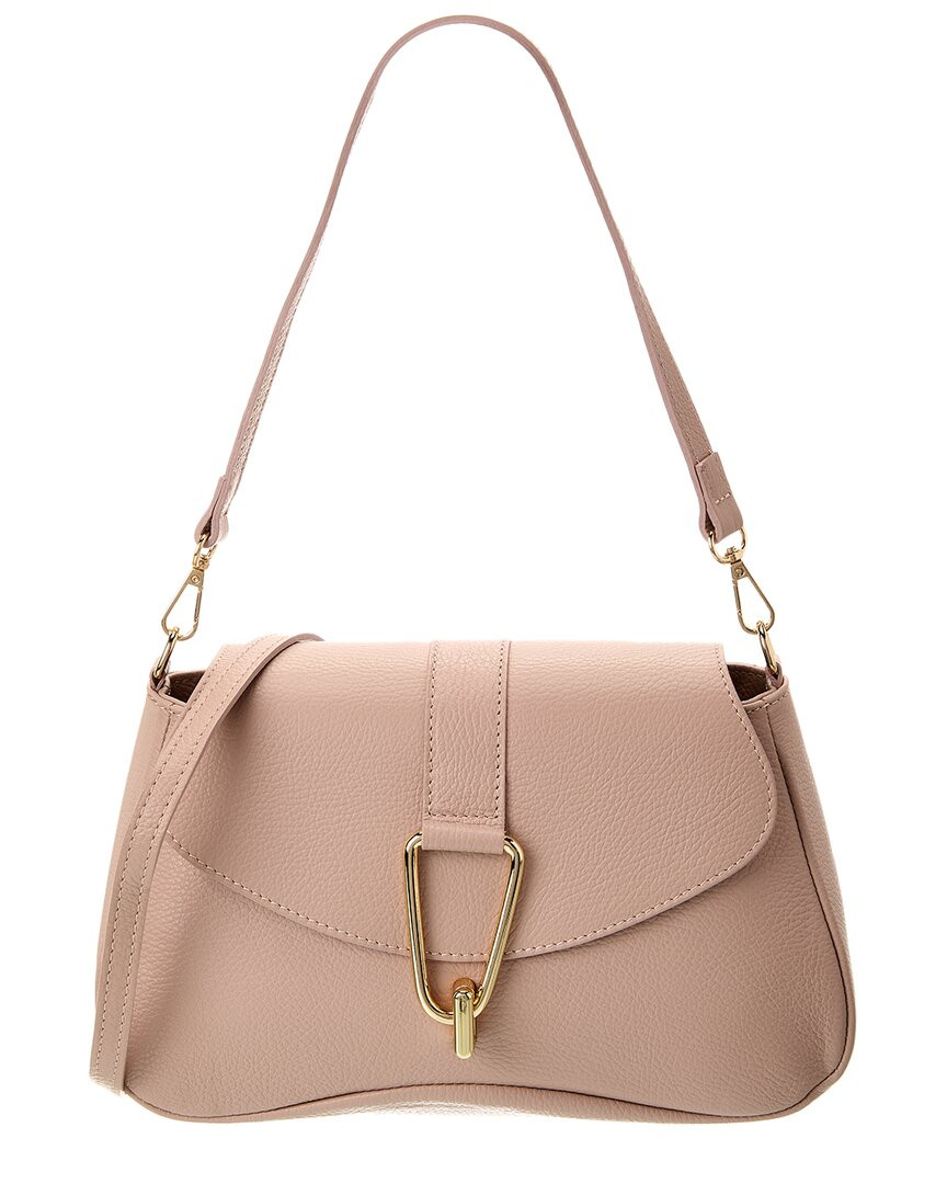 Кожаная сумка Persaman New York 1163 Женская коричневая Ats