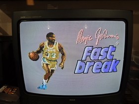 Magic Johnson's Fast Break (Nintendo Entertainment System, 1990) NES TESTED 