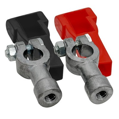 Ampper 3/8''-16 Thread Female Lead Top Post to Side Terminal 