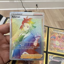Pokémon TCG rainbow Adaman 199/189 Astral Radiance Secret Holo EN on eBay