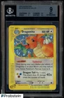 2002 Pokemon Expedition #9 Dragonite Holo R BGS 9 MINT