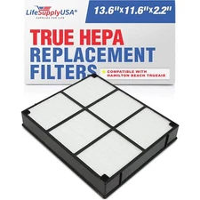 LifeSupplyUSA HEPA Filter Replacement Compatible with Hamilton Beach 04912