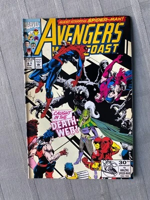Avengers West Coast Nr. 85 VO In Sehr Gutem Zustand / Fein - Bild 1 von 4