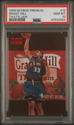 1998 SkyBox Premium Grant Hill #12 Insert SSP Thats Jam eBay 1/1