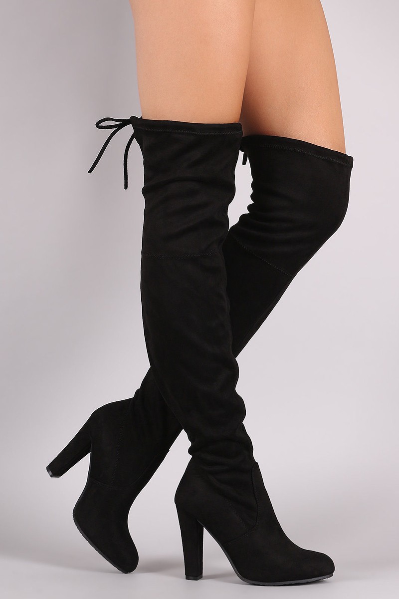 Knee High Boots Ladies Boots At Walmart Wild Diva NEW Black
