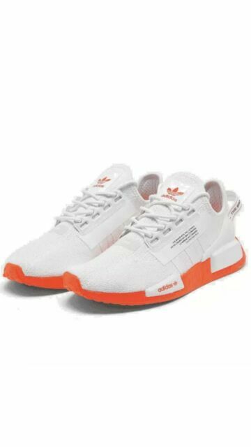 nmd white solar red