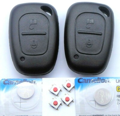 Autoschlüssel Repairset 2Taster für Opel Renault Trafic Vivaro Primastar Master 