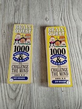 Brain Quest 1,000 Q A To Challenge The Mind Ages 8 And 9 Decks One And Two