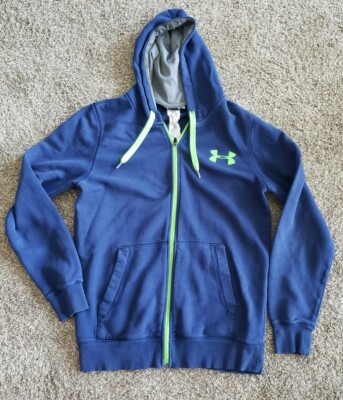 Under Armour Women's Activewear Long Sleeve Jacket S Navy Lime