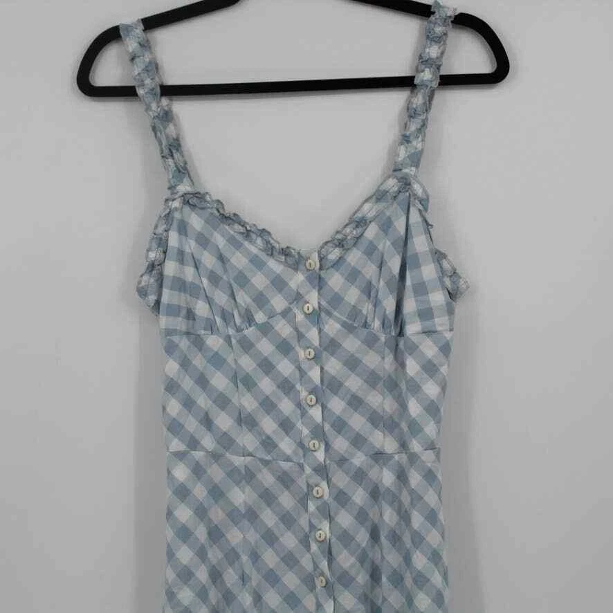 Urban outfitters store plaid jumpsuit