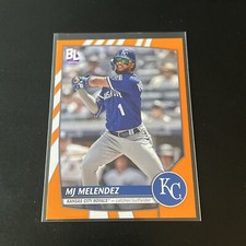 MJ Melendez - Electric Orange Parallel - 2023 Topps Big League Baseball #37