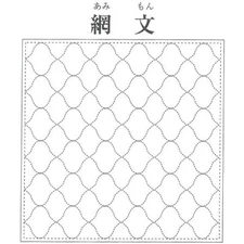 Japanese Embroidery  SASHIKO Kit FUJIKYU HANA FUKIN AMINON  From JAPAN