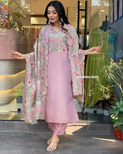 Buy INDYES Women Kurta Palazzo Dupatta Set Online at Best Prices in India