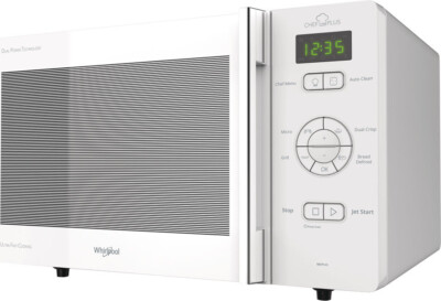 Forno Microonde WHIRLPOOL Combinato 25 Litri Grill 800W Defrost Crisp MCP  345 WH | eBay