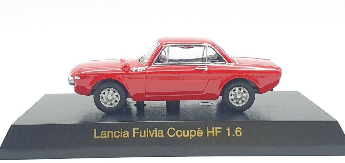 1/64 Kyosho LANCIA FULVIA COUPE HF 1.6 RED diecast car model | eBay