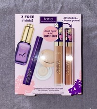 Tarte 3 Mini s Value Set. Creaseless Concealer Not Included. - New Unused