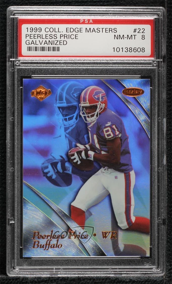 Peerless Price Collector's Edge Masters #22 Galvanized
