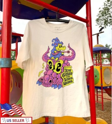 New! King gizzard and the lizard wizard gator wizard shirt PP1965