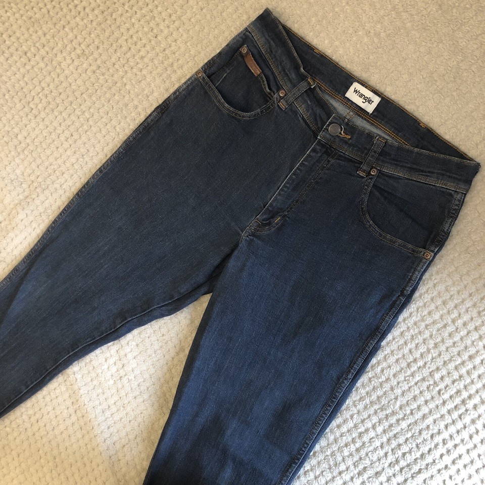 wrangler-texas-slim-jeans-size-w34-l32-measures-w32-l31-dark-blue