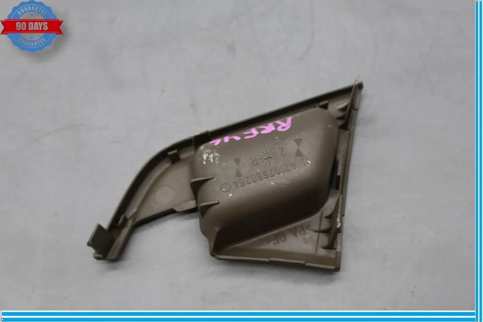 94-97 Mercedes W124 E300 E320 Moldura Manija Puerta Interior Trasera Derecha Fabricante Original Foto 4 de 4