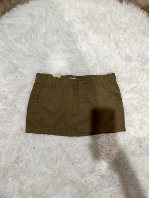 y2k mini micro skirt Mossimo supply co. SZ 7 corduroy boho whimsy fairy cottage