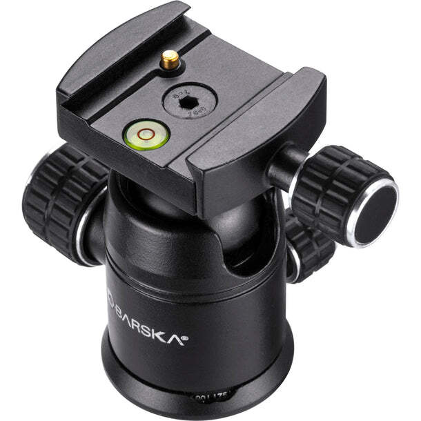 Barska Ball Joint Tripod Head with Quick Release Mounting Adapter, AF12544
