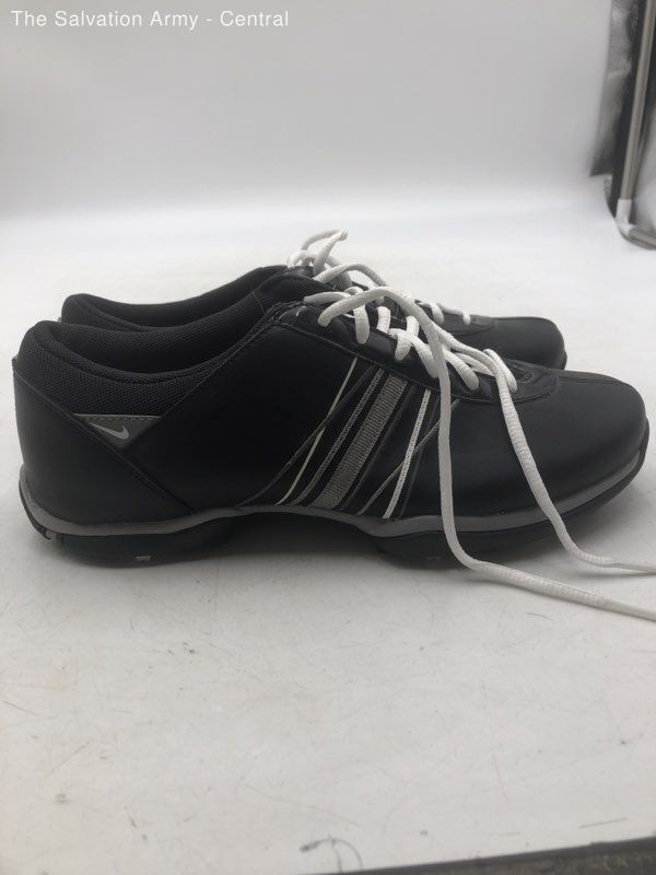 Nike Womens Delight 418355010 Black Lace Up Low Top Golf Shoes Size 7.