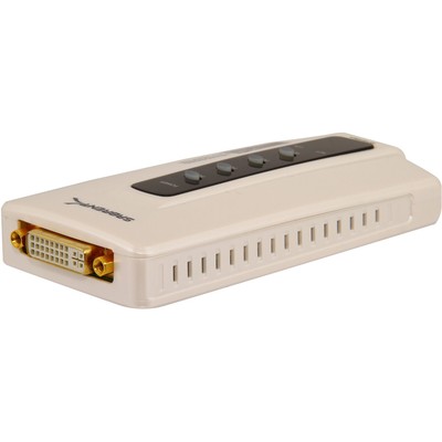 Sabrent KVM Switch Network Video & Audio Display Adapter USB-DAAH