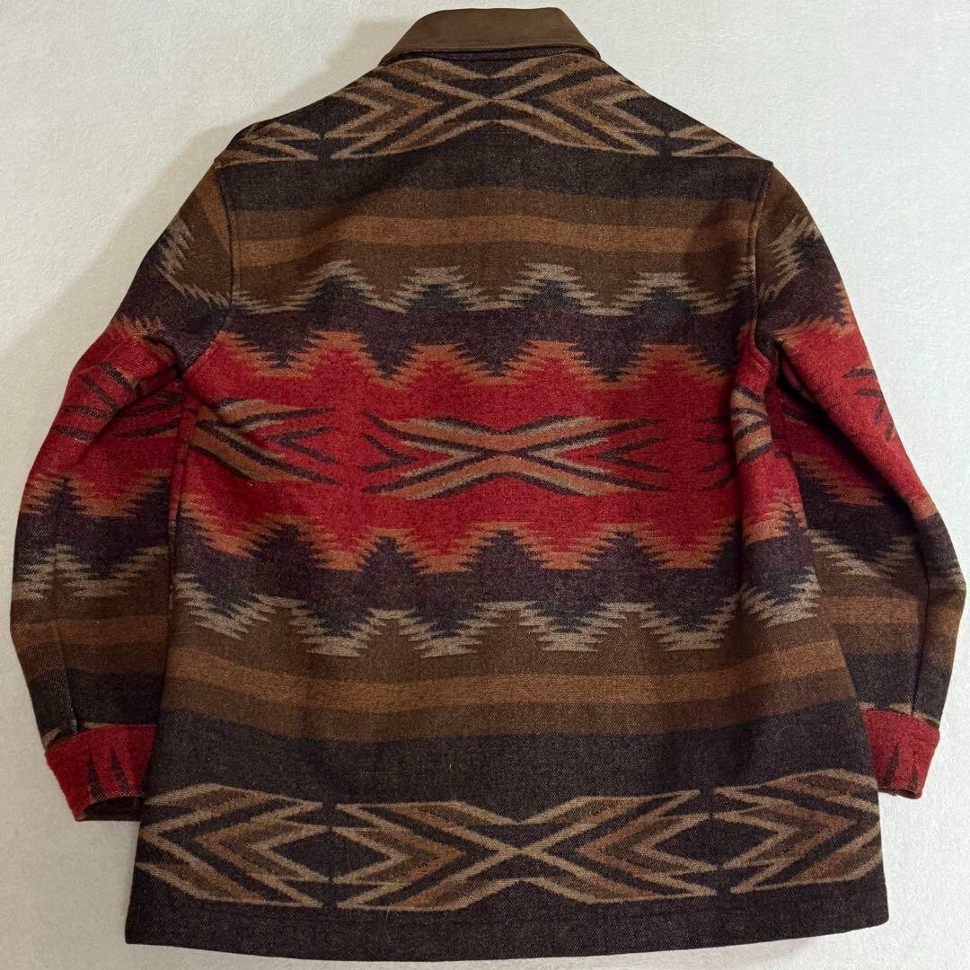 90S PENDLETON Wool Jacket Native Vintage Brown/Red/etc.Size:M | eBay