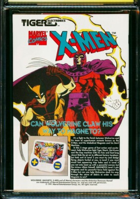 X-Men #4 CGC 9.8 1992 Stan Lee Signature Signed Jim Lee 1st Omega