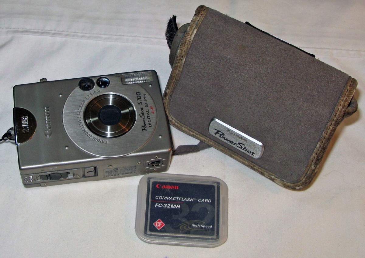 Canon PowerShot S100 12.1MP Digital Camera - Silver for sale Canon PowerShot S100 12.1MP Digital Camera - Silver for sale