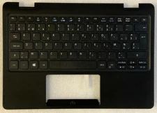 Belgian AZERTY Keyboard Acer Aspire Spin SP111-31 6B.GL5N1.004 TOPCASE Black