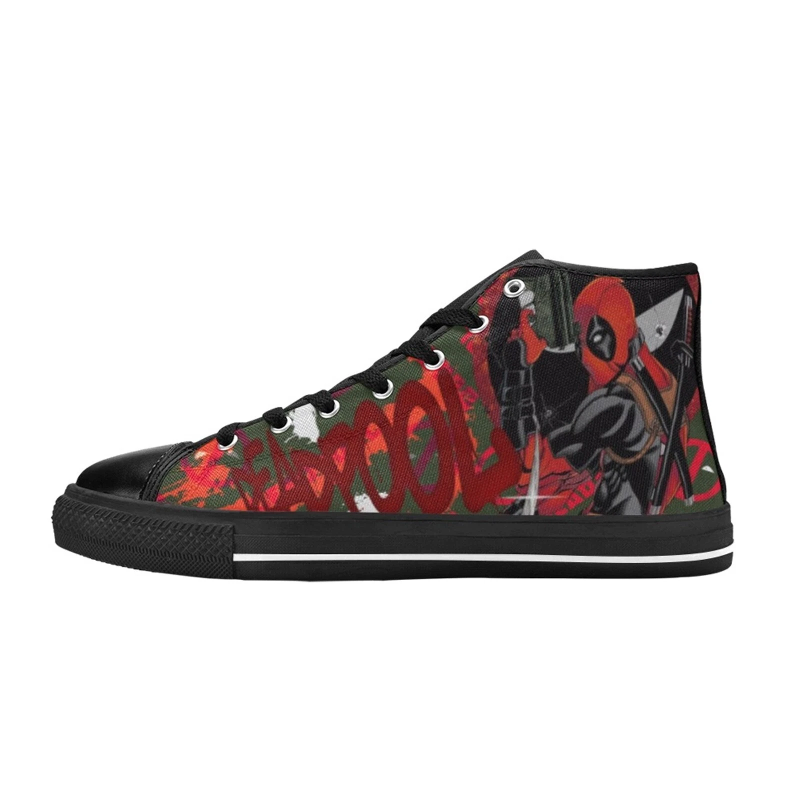 Deadpool High Tops Shoes Sneakers