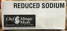 Chef 5 Minute Meals MRE'S New Unopened Case Sealed 10/27