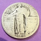 1925 Standing Liberty Quarter Philadelphia Mint 90% Silver US 25c Coin