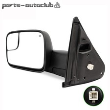Fits 2002-2008 Dodge Ram 1500 2500 3500 Tow Power Heated Driver Side View Mirror Fits 2002-2008 Dodge Ram 1500 2500 3500 Tow Power Heated Driver Side View Mirror