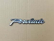 Prelude Rear Trunk Emblem Badge Chromeblack Fit Honda Prelude Vtec 1992-1996
