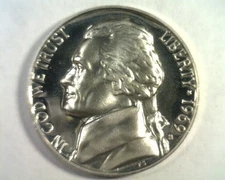 1969-S JEFFERSON NICKEL GEM / SUPERB PROOF GEM /SUPERB PR NICE ORIGINAL 99c SHIP