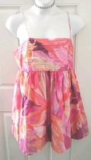 Women's H&M Plus Size XL 16/18 Sundress*Dress Party Pink/Coral Trip