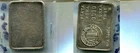 BANCO MINERO DEL PERU 1 ONZA OUNCE .999 FINE SILVER BAR VINTAGE 8635T