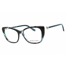 Guess By Marciano Women's Eyeglasses Havana/Other Full Rim Cat Eye GM50024 056